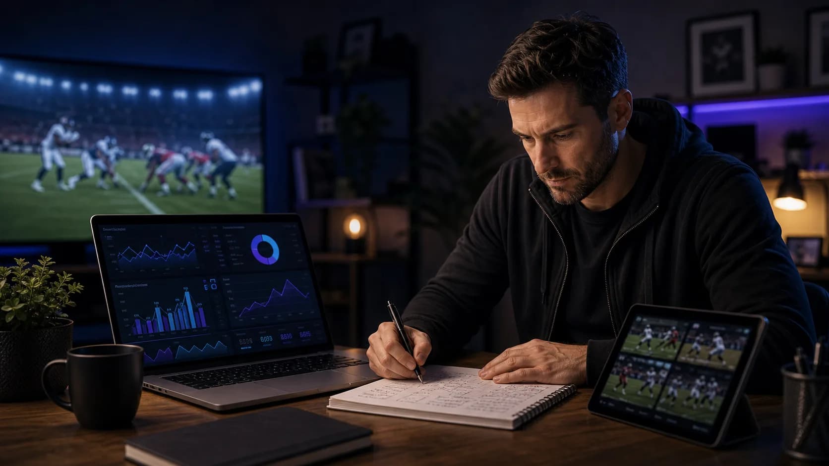 Sports analyst building review-ready handicapping records