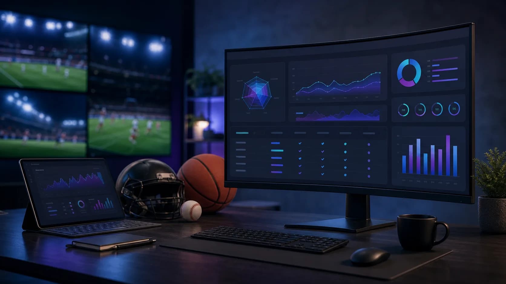 Sports-tech comparison dashboard for evaluating sports prop firm challenge options